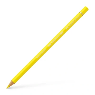 Image of Faber Castell Art &amp; Graphic Polychromos Colour Pencil, (105), Light Cadmium Yellow, For Art, Craft, Drawing, Sketching, Home, School, University, Colouring