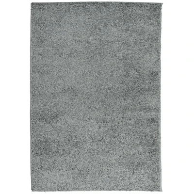 Image of vidaXL Shaggy Rug PAMPLONA High Pile Modern Green 140x200 cm