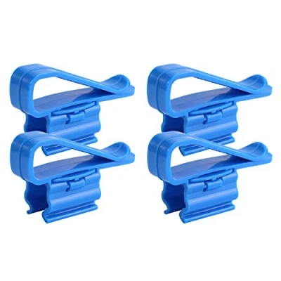 Image of Zpoicaegn 4Pcs Home Brew Bucket Clip Pipe Syphon Tube Flow Control Beer Clamp Fish Aquarium Filtration Water Fixing Holder
