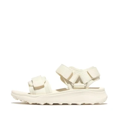 Image of Fitflop Women&#039;s NEO D HYKER (XT) W/Resistant ADJ. Outdoor Sandals, Cream, 8 UK