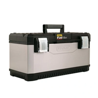 Image of STANLEY FATMAX Toolbox Storage Organiser with Heavy Duty Metal Latch, Removeable Internal Unit, 23 Inch, 1 95 616
