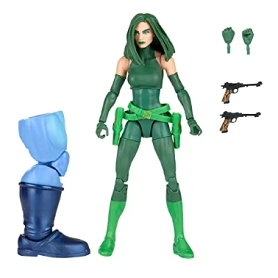 Image of Marvel Hasbro Legends Series 6 inch Madame Hydra Action Figure Collectible Toy, 4 Accessories Multicolor F4794