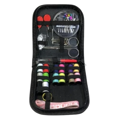 Image of Sewing Kit, kit Basic,70 Pieces Portable Travel Mini Kits for Adults UK,DIY Premium Accessories Home, Beginners, Emergency with Needles
