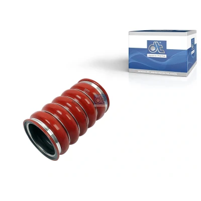 Image of 1358202, 1401696, 1442579, 1522010, 1522011 Turbocharger Hose DT Spare Parts 1.11618 107mm 100mm FPM (fluoride rubber), MVQ (silicone rubber)