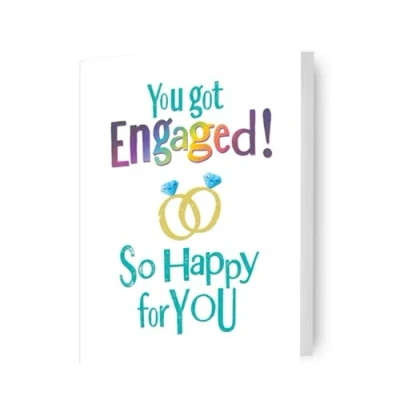 Image of Brightside &#039;You Got Engaged&#039; Happy Engagement Card
