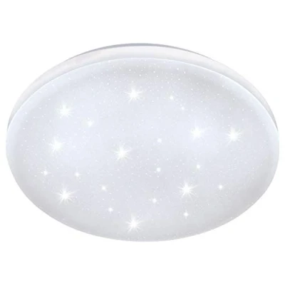Image of EGLO Wall/Ceiling Light, Steel, 17.3 W, White