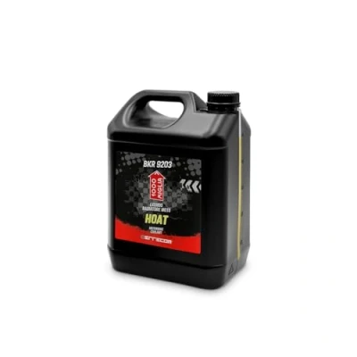 Image of ERRECOM 1000 Miglia BKR 9203 Motorcycle Coolant HOAT 38C/+125C, Ready to Use Antifreeze HYBRID OAT, 5 Litres YELLOW