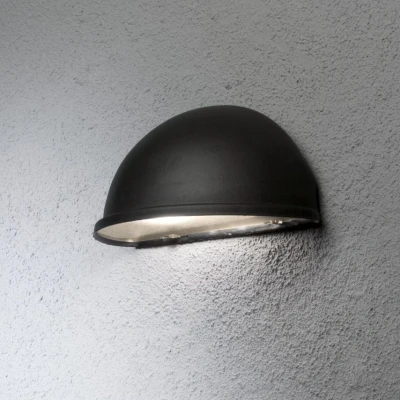Image of Konstsmide Torino outdoor wall light E27, black