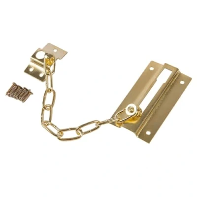 Image of Brass 110mm Iron Door Chain By Blackspur