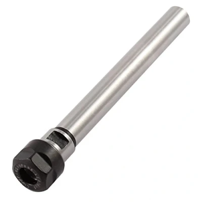 Image of uxcell a15060800ux0208 C12 ER11A 100L Collet Chuck Holder Straight CNC Milling Extension Rod for Lathe Tool