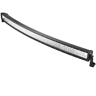 Image of AUXTINGS 52 inch 675W Triple Row Curved 7D LED Work Light Bar Spot Flood Combo Beam DC 12V 24V 6000K 4x4 Off Road Vehicles Atvs Utvs (without wiring harness)