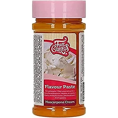 Image of FunCakes Flavour Paste Mascarpone Cream: Food flavourings, Great Taste, Perfect for Cake Decorating, Suitable Batter and Fillings. 100 g.