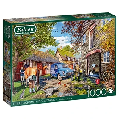 Image of Jumbo, Falcon de luxe The Blacksmiths’ Cottage, Jigsaw Puzzles for Adults, 1000 Piece