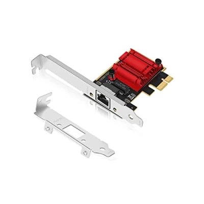 Image of 2.5Gb PCIe Network Card, NICGIGA 2.5 Gigabit Ethernet Interface Adapter， Witch Realtek RTL8125B, Wake on LAN, 2.5G NIC Compliant Windows/Linux/MAC OS