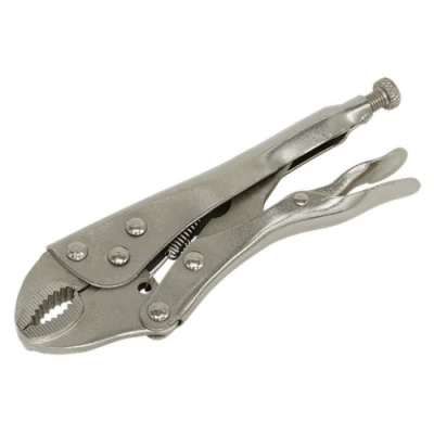 Image of Siegen Locking Pliers 175mm Curved Jaw