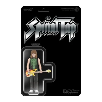 Image of Super7 Spinal Tap Reaction Figures Wave 01 Nigel Tufnel Action Figure
