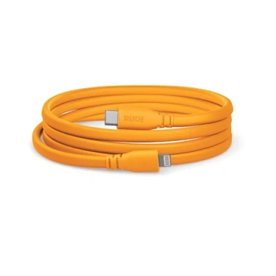 Image of RØDE SC19 USB C to Lightning Cable, 1.5 m, Orange