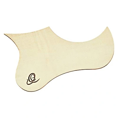 Image of ORTEGA Wooden Pickguard for Ukulele OWPSC FMA Flamed Maple Concert &amp; Soprano Ukuleles