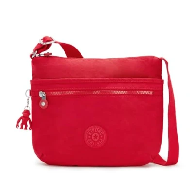 Image of Kipling ARTO Medium crossbody, Red Rouge (Red)