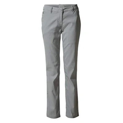 Image of Craghoppers Women&#039;s Kiwi Pro Trs Trousers, Cloud Grey, 18 Long