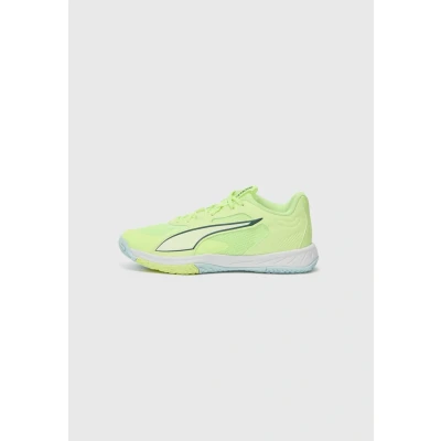 Image of Puma Accelerate PRO 4 Handball shoes, Men&#039;s, Size: 9, Fizzy light/green terrain/light moss/white shoes