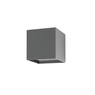 Image of Olan LED Outdoor Up Down Wall Light Dark Grey IP54