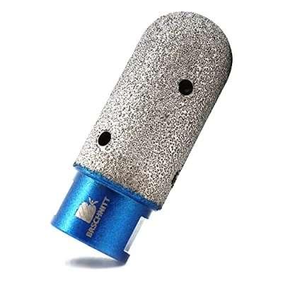 Image of Diamond Finger Milling Bits BRSCHNITT 25mm Dry Core Drill Bit for Enlarging Shaping Existing Holes of Porcelain,Hard Ceramic,Granite,Marble Hole Saw with M14 Thread
