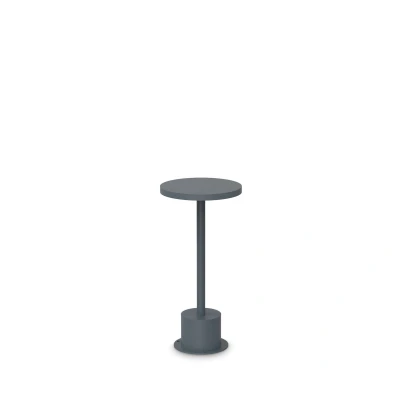 Image of Toffee Wide 25cm LED Outdoor Portable Lamp Anthracite 3000K IP65
