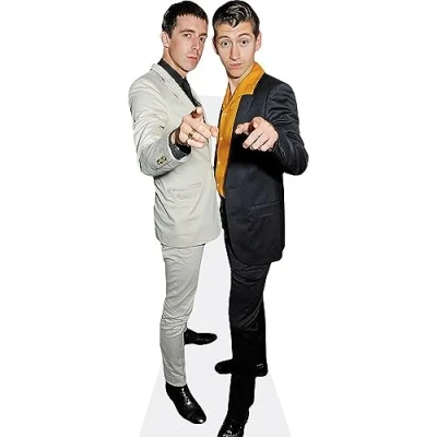 Image of Miles Kane and Alex Turner (Duo 1) Mini Celebrity Cutout