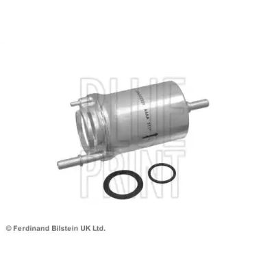 Image of 6Q0201511 Fuel Filter BLUE PRINT ADV182329 In Line without pressure regulator, with seal ring gaskets VOLKSWAGEN: Golf 5