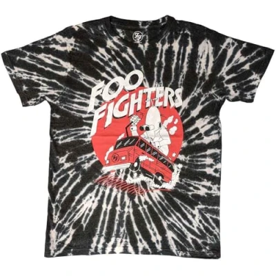 Image of Foo Fighters Speeding Bus Official Tee T Shirt Mens Unisex (Medium) Black