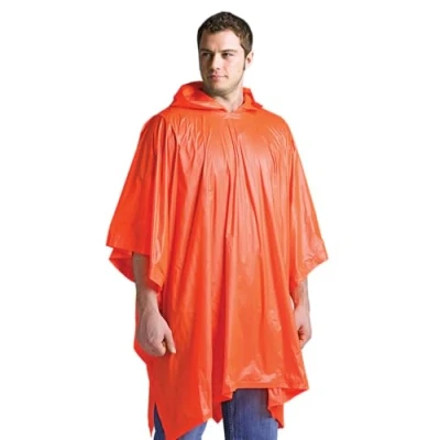 Image of Coghlan&#039;s Unisex Adult C9267 Emergency Poncho Orange, One Size