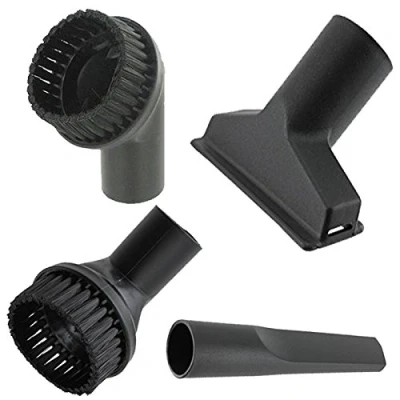 Image of SPARES2GO Brush and Nozzle Mini Tool Kit for Bosch Vacuum Cleaner (35mm Diameter)
