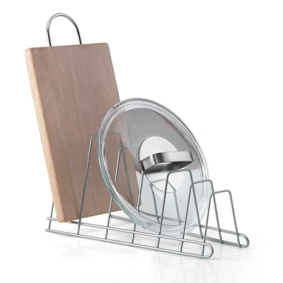 Image of Metaltex 361006 Storage Rack for 6 Lids
