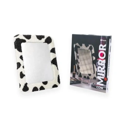 Image of Fisura Original Table Mirror. Makeup Patterned Wall Decor Small mirror
