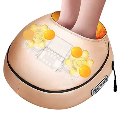 Image of Dr.Lefran Shiatsu Foot Massager Machine With Heat, 3D Kneading Roller Massage, Leather for Back Infrared Heating
