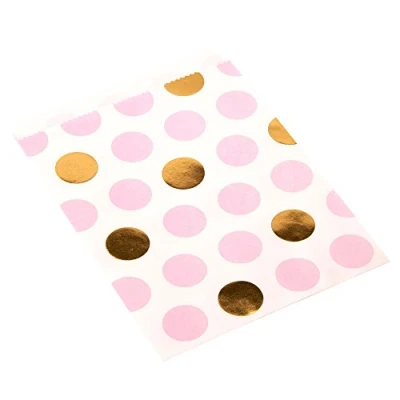 Image of Neviti 771341 Pattern Works Sweetie Bag Pink Dots, 18 x 13 0.2 cm