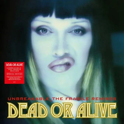 Image of Dead Or Alive Unbreakable: The Fragile Remixes 180 Gram Green vinyl Sealed 2020 UK 2 LP set DEMREC719