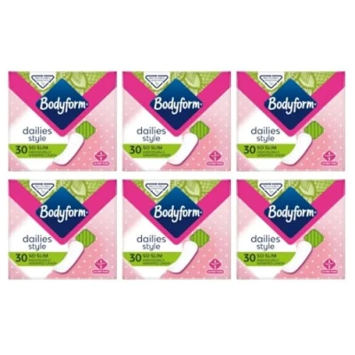 Image of Bodyform Light Liners So Slim Single Wrapped 30 per pack (PACK OF 6) more tools