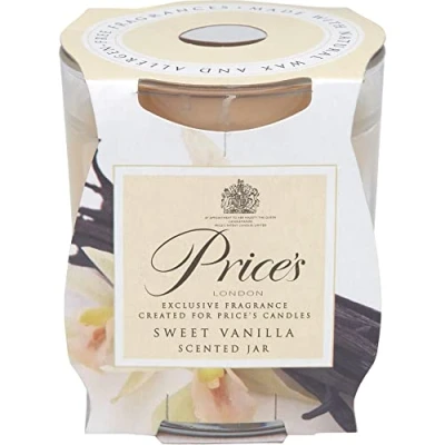Image of Prices Fragrance Scented Jar Sweet Vanilla