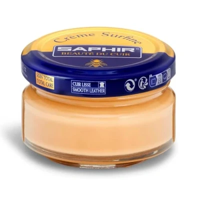 Image of Saphir Cream Surfine Shoe Polish BISCUIT 18