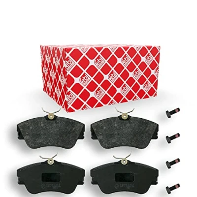 Image of 701698151D, 701698151E, 701698151J Brake pad set FEBI BILSTEIN 16304 Front Axle excl. wear warning contact with screw VOLKSWAGEN: Transporter 4
