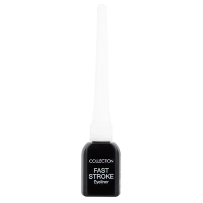Image of Collection Cosmetics Fast Stroke Eyeliner, Quick Drying Formula, 4ml, White
