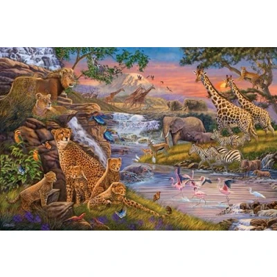 Image of Ravensburger Animal Kingdom 3000 Piece Jigsaw Puzzle for Adults &amp; Kids Age 12 Up