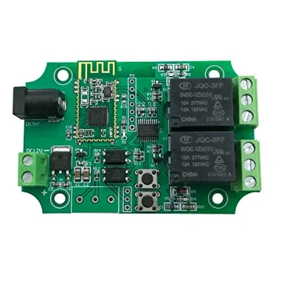 Image of DSD TECH SH BT02A 2 Channels Bluetooth Relay module for Remote Control switch Compatible with iPhone and Android 4.3
