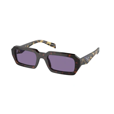 Image of Prada Unisex Sunglasses, Size: 52, Black