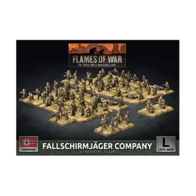 Image of Flames of War: Late German: Fallschirmjager Company (GBX136)