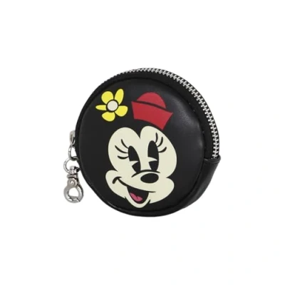 Image of Karactermania Minnie Mouse Face Cookie Coin Purse, Pink, 8.7 x cm
