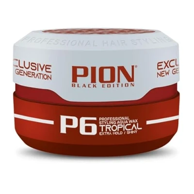 Image of Pion Professional Hair Styling Wax Series 150ml Long Lasting Hold, Texture and Volume, Daily Use, For All Types (150ml (Pack of 1), P6 Tropical)