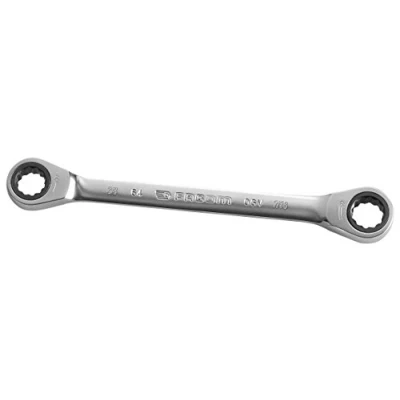 Image of FACOM Ratchet Ring Spanner, 12 Point, 3/8 x 7/16, 1 Piece, 64.3/8X7/16